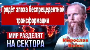 Преодоление угрозы цифрового контроля и достижение Матрицы Процветания. Мирослав Велес