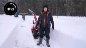 Купить снегоуборщик или заказать уборку снега? #снего?