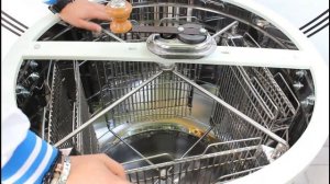 Обзор медогонки 4х рамочной оборотной