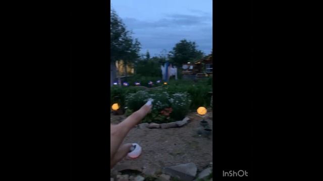 Ночной сад! Освещение в саду. Сад и декор своими руками