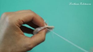 Белые школьные бантики из ленты 25 мм 🎀 Мастер класс ?