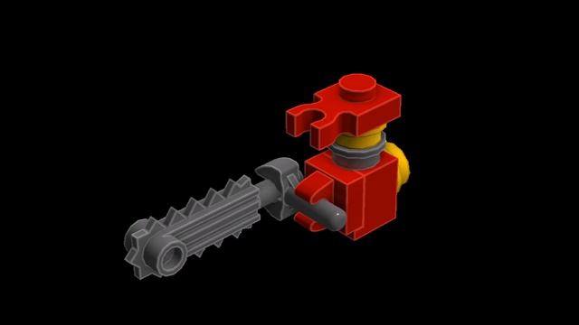 Бензопила "Дружба" из Лего (мини-инструкция) смотреть онлайн