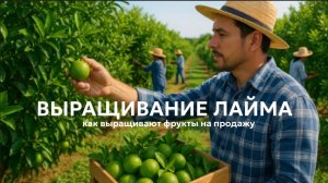 Технология выращивания лайма: как выращивают лайм на продажу? 🍋
