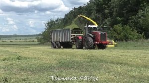 Заготовка сенажа - 2025. Весь процесс от косилки до  отво?