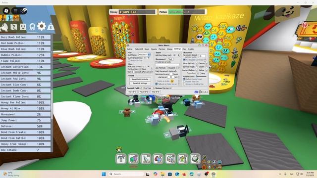 ПОЧЕМУ НЕ РАБОТАЕТ НАТРО МАКРО? (BEE SWARM SIMULATOR) ROBLOX смотреть онлайн