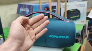 КОЛОНКА HOPESTAR A86 450 Ватт в синем цвете с голубым 💥 Мини обзор в Волгоград ✅