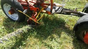 Мотоблок МТЗ 05 с конной косилкой, модернизация