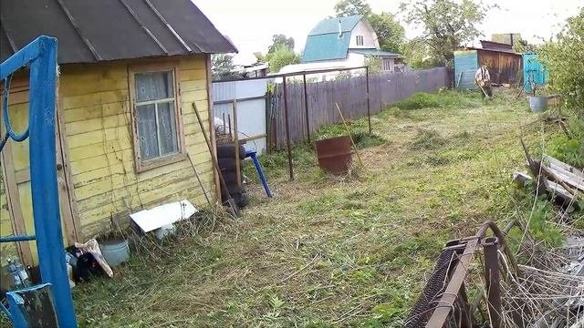 Расчистка дачного участка. Подготовка к вспашке земли