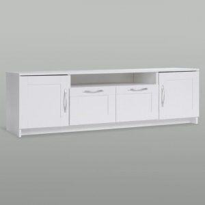 СИРИУС тумба 2 двери и 2 ящика 156х47 белая