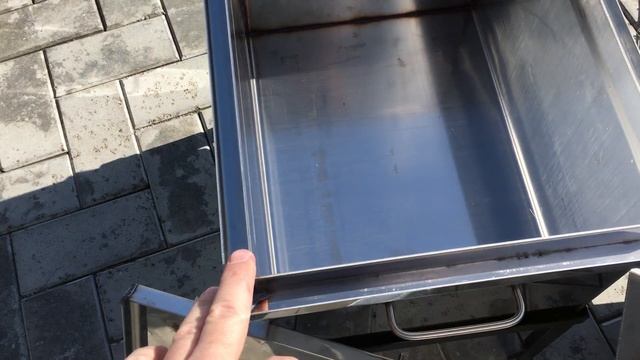 Коптильня горячего копчения 400х300х250 2 мм