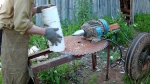 Дровокол винтовой