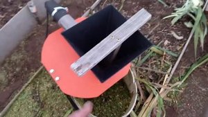 Измельчитель садовый для веток на УШМ Affe mini