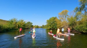 Первая осенняя прогулка по Осетру на SUP 06092025