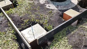 Готов ФУНДАМЕНТ для ТУАЛЕТА. КАК построить ТУАЛЕТ на Д