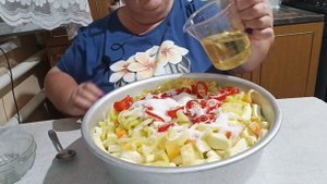 ТЁЩИН ЯЗЫК ИЗ КАБАЧКОВ НА ЗИМУ. Для любимой тёщи.