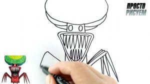 Рисуем Спрунки ДЕРЕВО ПОЖИРАТЕЛЬ