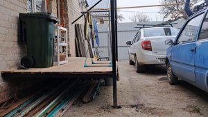 Купил б/у металл. Погнуло багажные дуги при транспорти