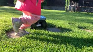 Робот газонокосилка Wiper I100 R, U работает без провода, са?