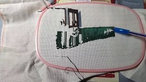 Вышивка. Мои процессы. Летний вышивальный марафон. Дач