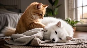 мультики про кошек и животных - Мама-Кошка спасает животных - 40 историй, которые растопят сердце