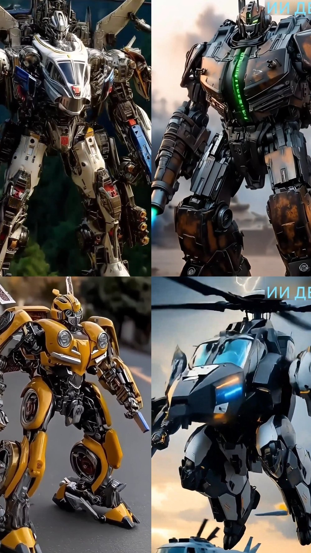 Трансформеры Будущего! Эпичная подборка! 🤖👍👀 смотреть онлайн