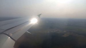 Посадка в Домодедово. А320-214 Сибирь Омск-Москва.