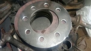 Как переделать диск колеса без токарного станка.