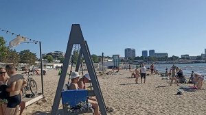 Анапа. Первый поход на центральный пляж