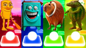 ТУН ТУН ТУН САХУР 🆚 БОМ БОМ БОМ ГАЗУН 🆚 БУРБАЛОНИ ЛУЛИЛОЛИ 🆚 ИЛЬ КАКТО ХИППОПОТАМО | Tiles №188