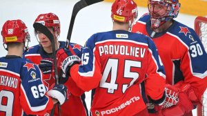 ЦСКА в рамках чемпионата КХЛ обыграл "Динамо" в московском дерби