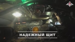 Боевая работа расчета ЗРК «Бук» ГрВ «Центр»