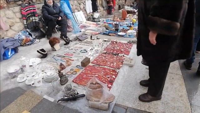 Блошиный рынок в Измайлово, поход в СССР... смотреть онлайн