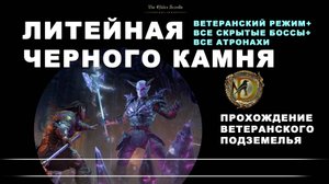 Литейная Черного камня: гайд по прохождению подземелья /Black Gem Foundry veteran dungeon guide ESO