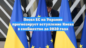 Посол ЕС на Украине прогнозирует вступление Киева в сообщество до 2030 года