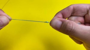 Самый быстрый и очень прочный рыболовный узел. Как свя