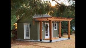 Украшаем Дачу и Сад. Красивые Бытовки и Сарай.