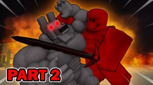 КРУТОЙ ПАРЕНЬ против МЁРТВЫЕ РЕЛЬСЫ!  (Часть 2) Анимация Roblox | мультики роблокс