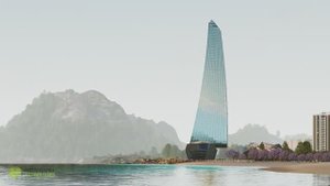 "Cliper"-aрхитектурный проект роскошного отеля класса люкс.