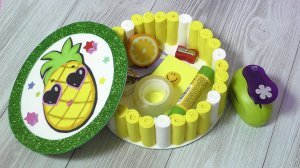 Своими руками 🍍  Милая коробочка с крышкой для хранения