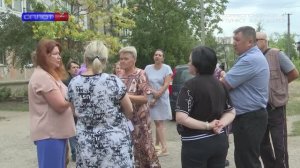 Сход граждан в посёлке Горное