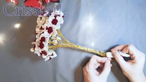 CrisstaiL. Букет из бабочек и роз светящийся своими руками.