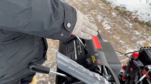 Снегоуборщик ZimAni ST324DLE PRO. Автоматическая разблокировк