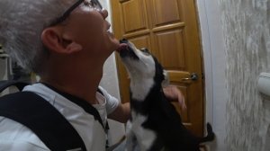 Приезд с вахты. Как встречали меня Рита-Бася и Людочка. 09.09.2025. 4К.