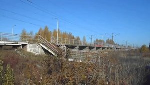 Октябрьская охота на поезда в Борском районе. Станция "Каликино" и о. п. "Шпалозавод" 8.10.2021