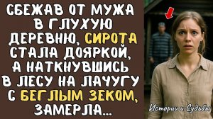 Сбежав от мужа в глухую деревню СИРОТА стала дояркой а наткнувшись в лесу на лачугу с беглым ЗЕКОМ