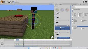 Как я делаю анимацию в Mine-Imator 🤯 Мой креатив в Minecraft стиле