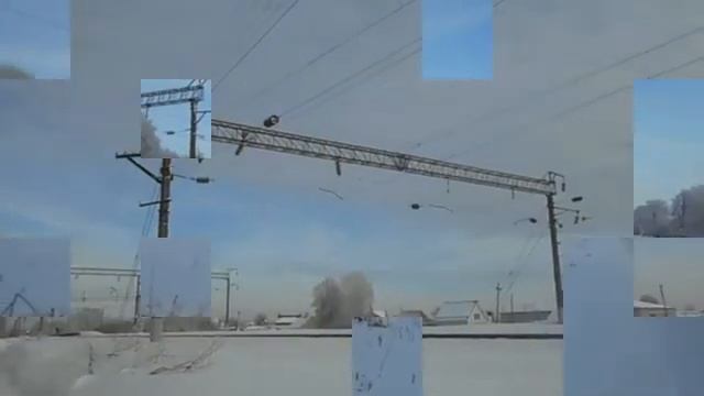 Февральская охота на поезда. Станция "Киселиха". 3.02.2021 смотреть онлайн