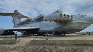 Экраноплан Лунь. Дагестан. Август 2024 год.