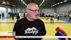 Футбольной команде "Барс" провели тренировку по дзюдо