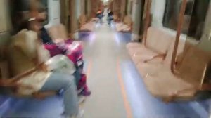 Московское метро. Поезд "Москва-2020", со звуковым портретом "Номерного"